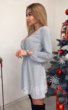 Люрексовое платье мини
