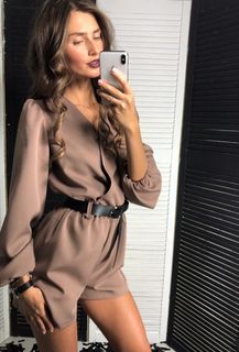 Комбинезон с поясом Комбинезон с поясом