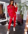 Спортивный костюм в стиле милитари