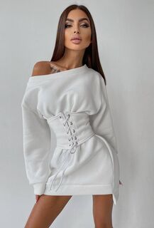 Худи + корсет на шнуровке