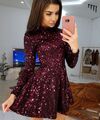 Красивое платье с пайетками