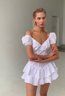 Комбинезон из прошвы шортами Комбинезон из прошвы шортами